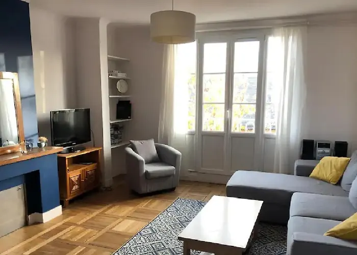 Le Bleu Roi - Calme Proche De La Gare Lejlighed *